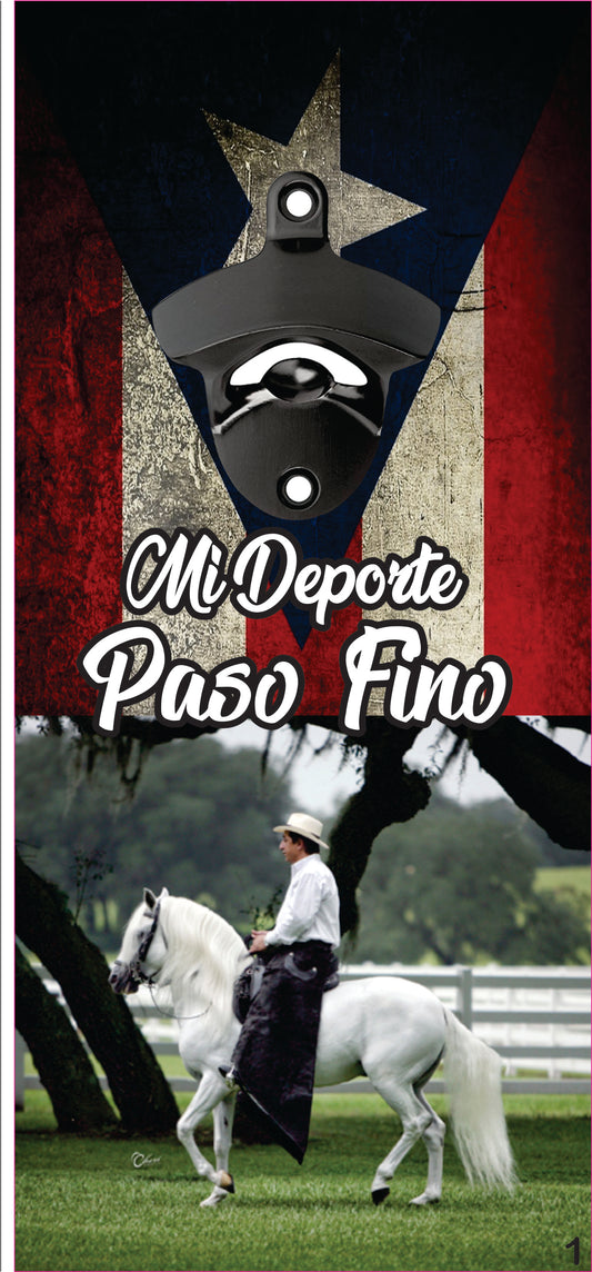Abre botellas Paso Fino- Caballo blanco