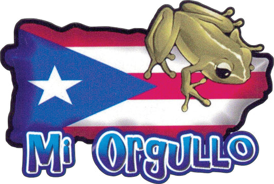 Calcomanías de Puerto Rico 10 (Paquete de 12)