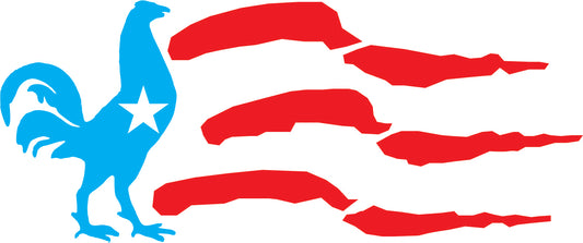 Calcomanías de Puerto Rico 13 (Paquete de 12)