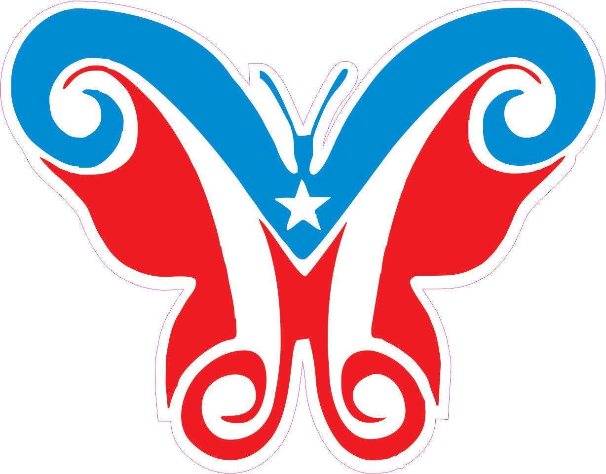 Calcomanías de Puerto Rico 22 (Paquete de 12)