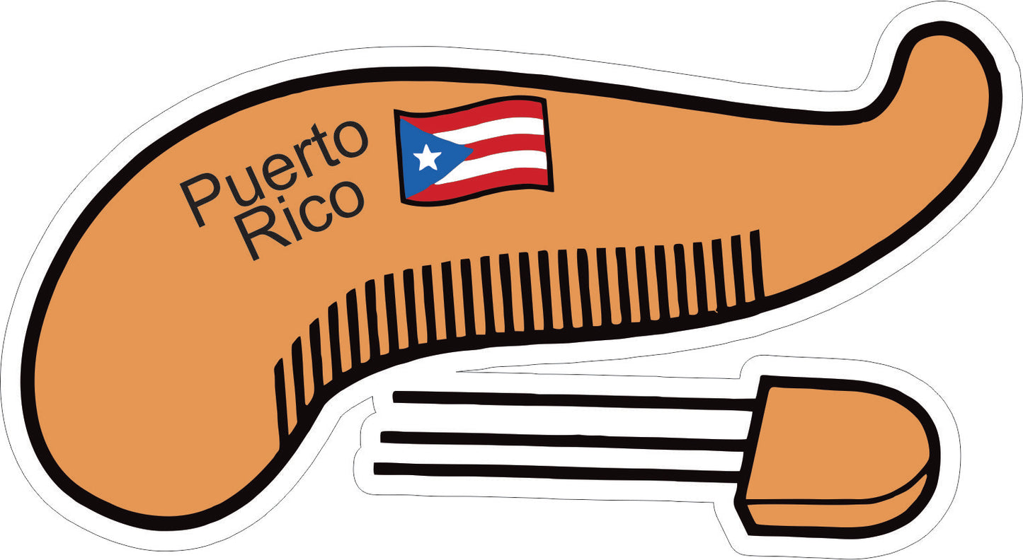 Calcomanías de Puerto Rico 29 (Paquete de 12)