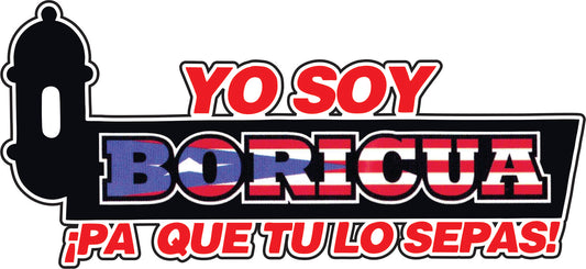 Calcomanías de Puerto Rico 36 (Paquete de 12)