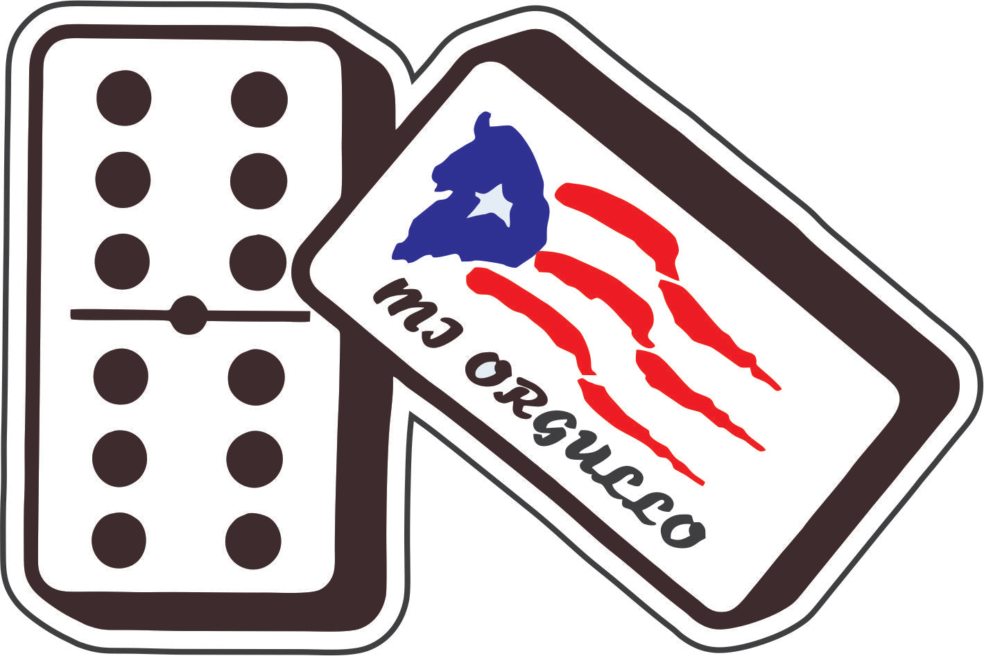 Calcomanías de Puerto Rico 37 (Paquete de 12)