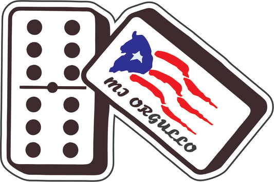 Calcomanías de Puerto Rico 37 (Paquete de 12)