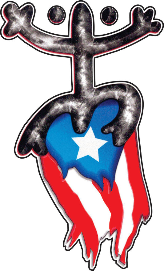 Calcomanías de Puerto Rico 40 (Paquete de 12)
