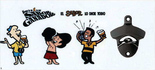 Abre botellas Cantalicio Sabor Ganador