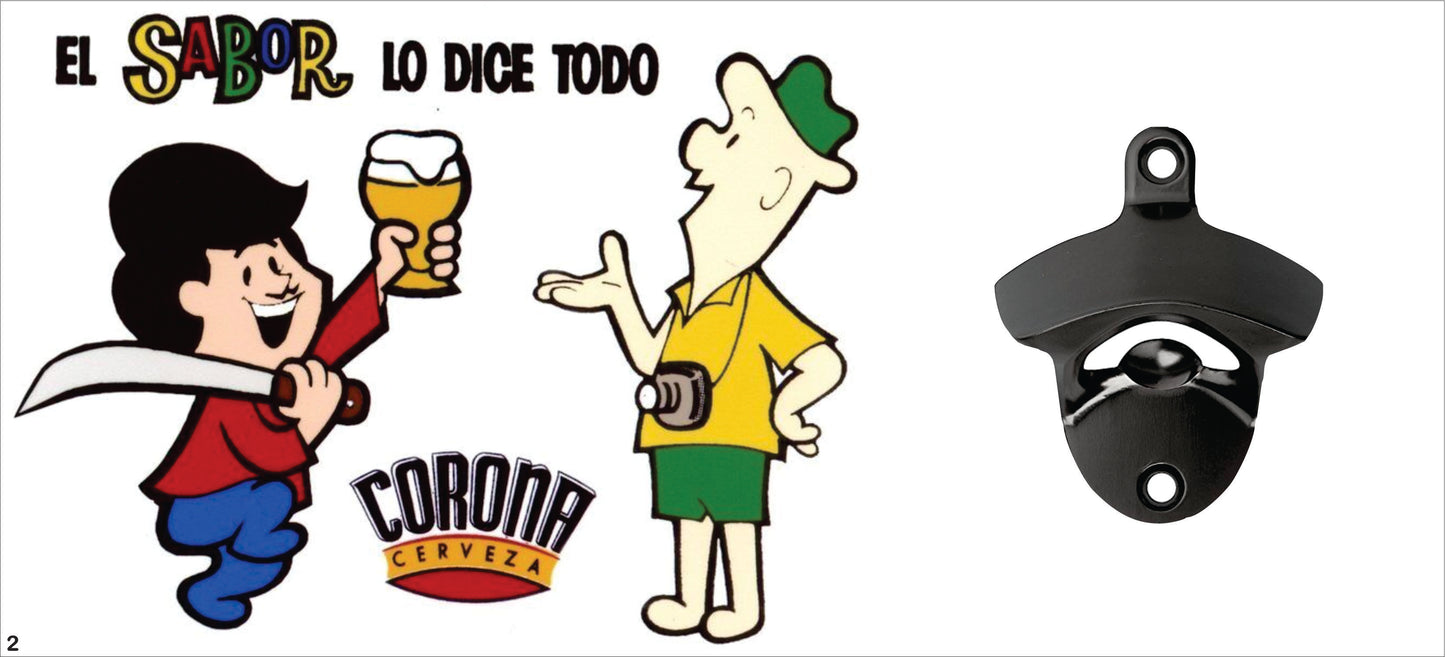 Abre botellas Cantalicio y Turista