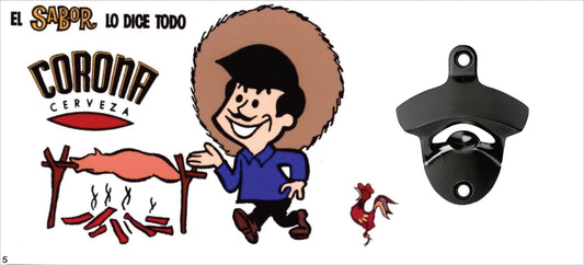 Abre botellas Cantalicio lechón asado