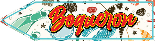 Flechas de Lugares (20"x 5.5")- Boqueron 1