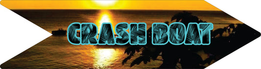 Flechas de Lugares (20"x 5.5")- Crash Boat 5