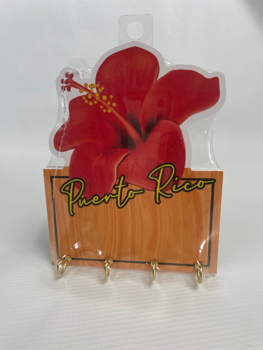 Portallaves Puerto Rico Flor Amapola