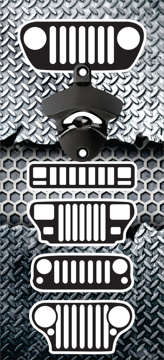 Abre botellas Jeep 8