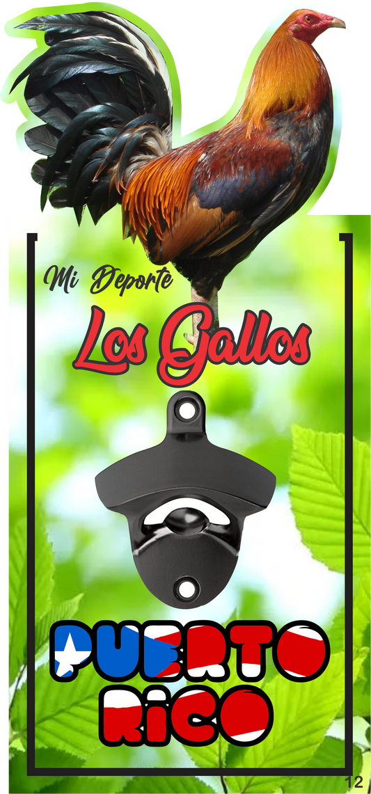 Abre botellas Mi Deporte: Los Gallos
