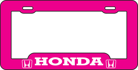 Marco Tablilla Auto- Honda Magenta