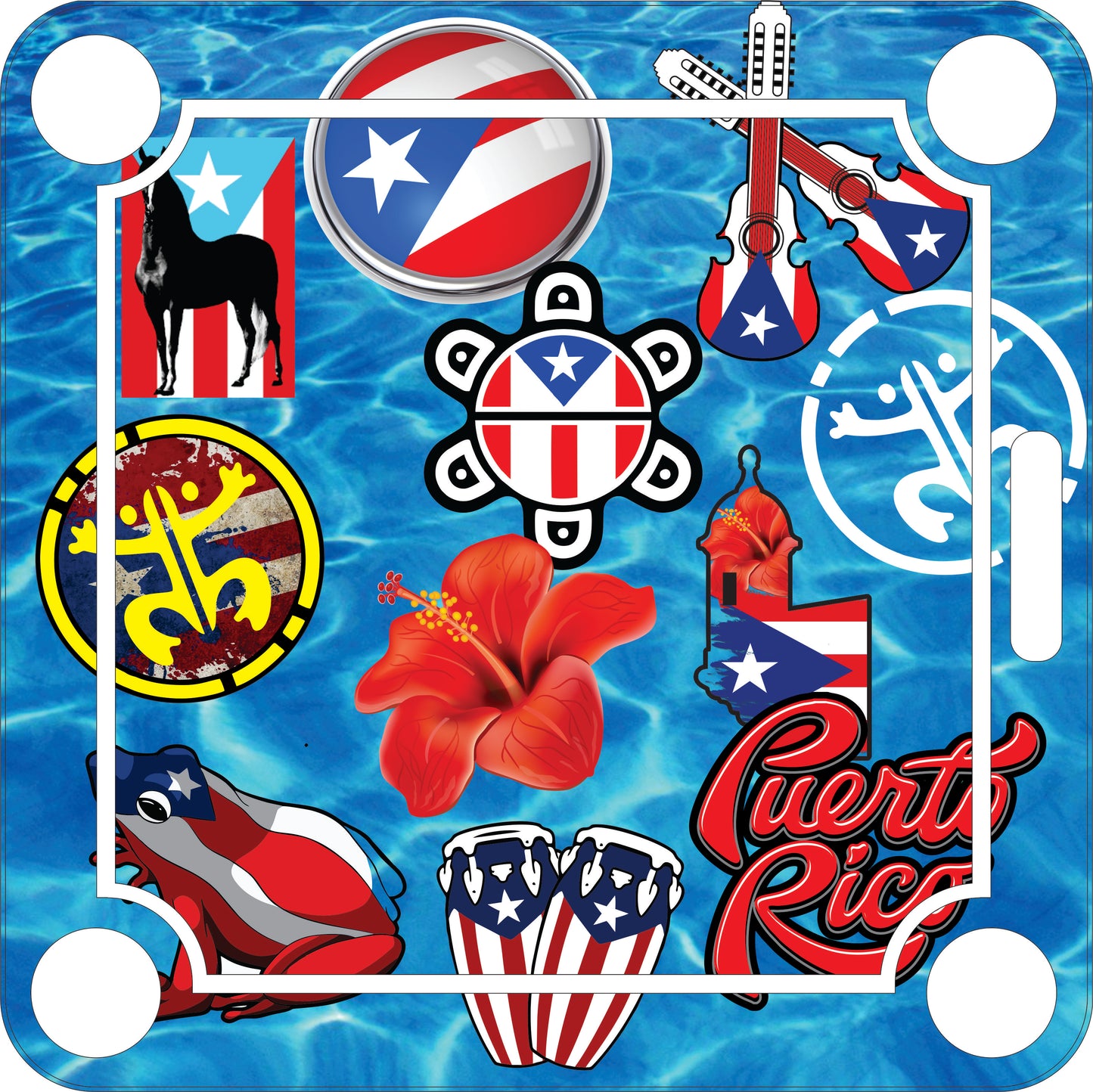 Mesa de Domino- Logos Puerto Rico