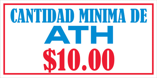 Rotulo General 6' x 12"- Cantidad minima de ATH $10