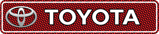 Tablillas Europeas Laser- Larga Toyota