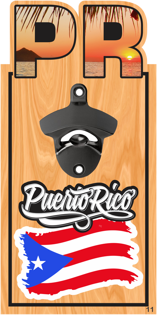 Abre botellas PR Bandera