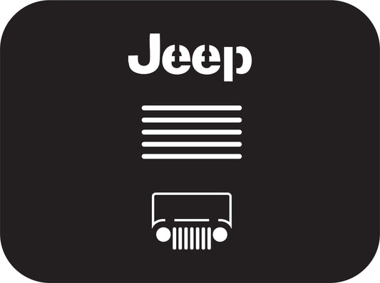 Tapas de Jeep- Jell-CJ3B