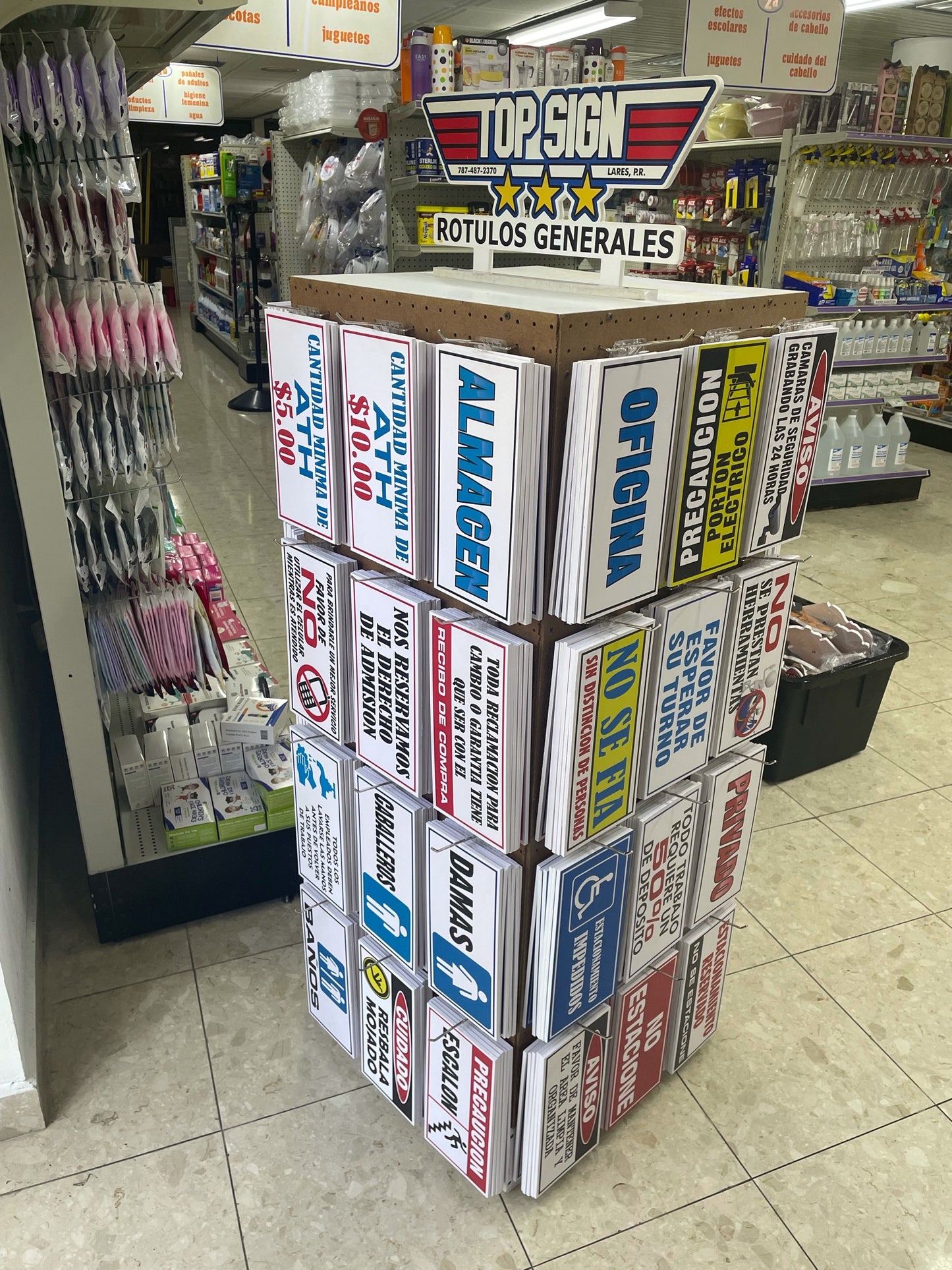 Display Rotulos Generales