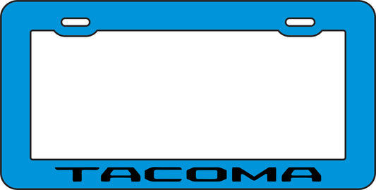 Marco Tablilla Auto- Tacoma Azul