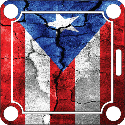 Mesa de Domino- Bandera de Puerto Rico