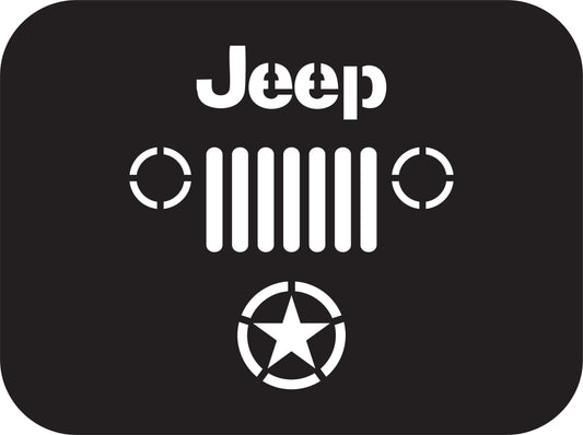Tapas de Jeep- Jeep-parrilla-estrella