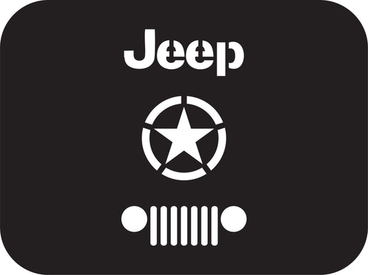 Tapas de Jeep- Jeep-Parrilla